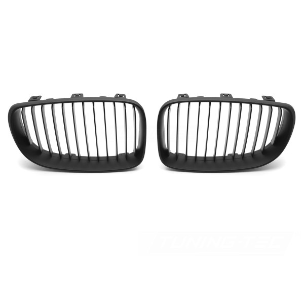 BMW radu 1 E87/E88/E82/E81 2007-2013 - Predná maska ​​ČIERNA MATNÁ