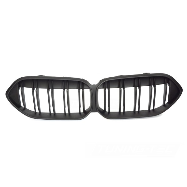 BMW radu 2 F44 2019-20024 - Predná maska ​​ČIERNA MATNÁ DOUBLE BAR