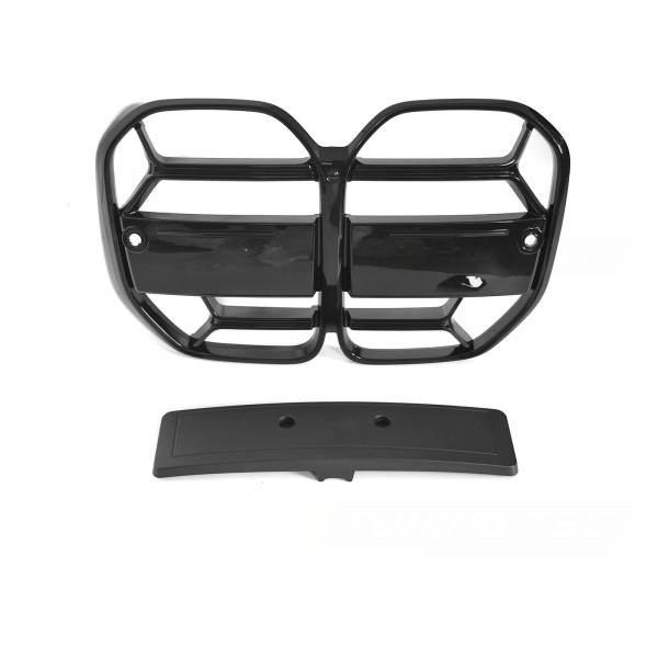 BMW G22/G23 2020-> - Predná maska čierna lesklá v.2