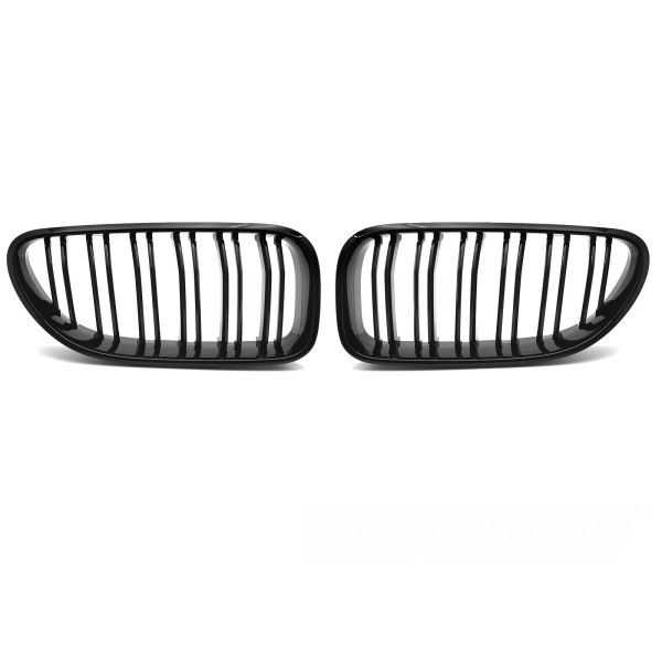 BMW F12/F13 2011-2018 - Predná maska ​​čierna lesklá double bar