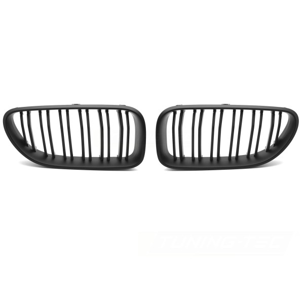 BMW F12/F13 2011-2018 - Predná maska ​​čierna matná double bar