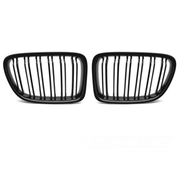 BMW X1 E84 2009-2014 - Predná maska ​​čierna lesklá double bar