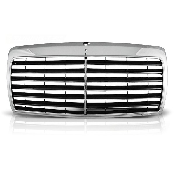 Mercedes W124 85-93 E-class Predná maska ​​Avantgarde chróm