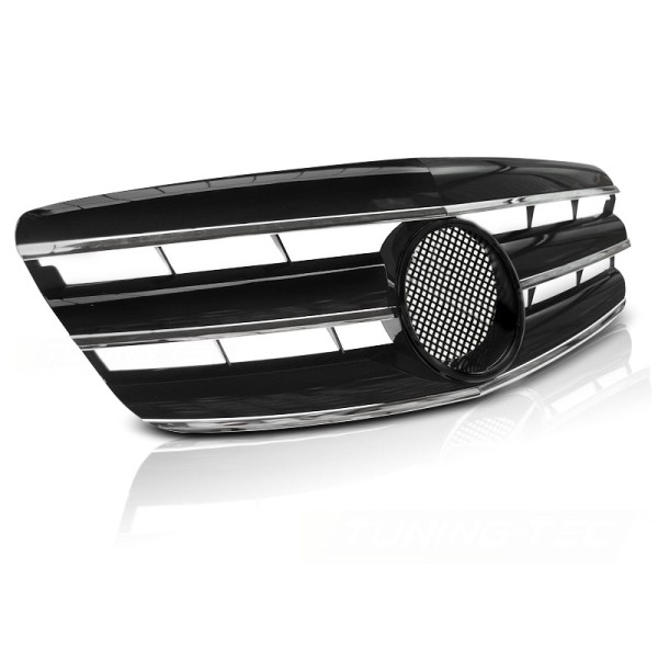 Mercedes W221 05-09 CL - Predná maska STYLE BLACK CHROME