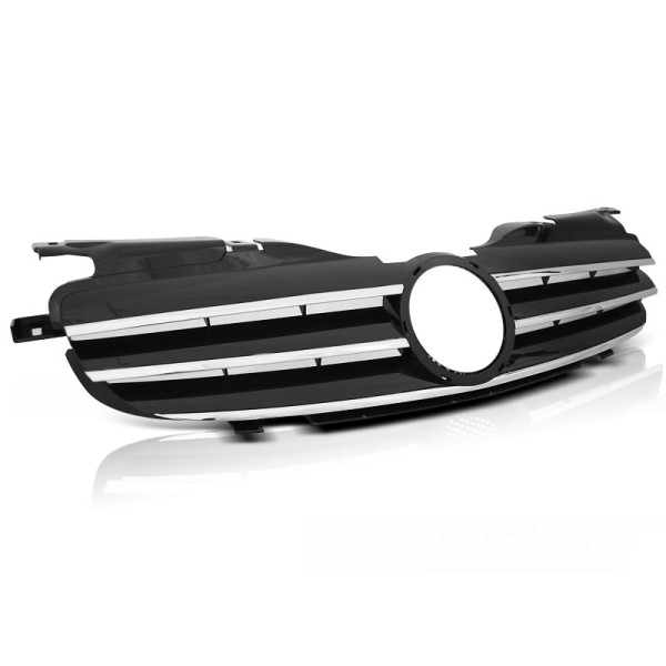 Mercedes SLK R170 96-04 CL - Predná maska STYLE BLACK CHROME