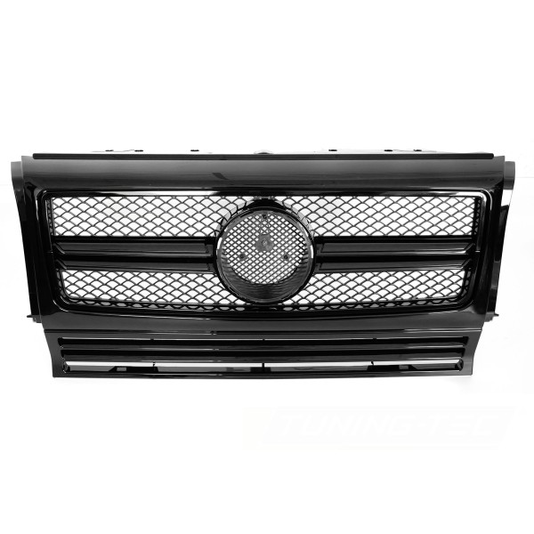 Mercedes triedy G W463 1990-2012 - Predná maska ​​čierna SPORT STYL