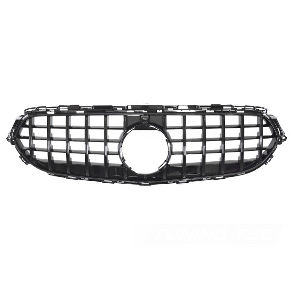 Mercedes triedy E W213/S213 2020-2023 - Predná maska čierna lesklá