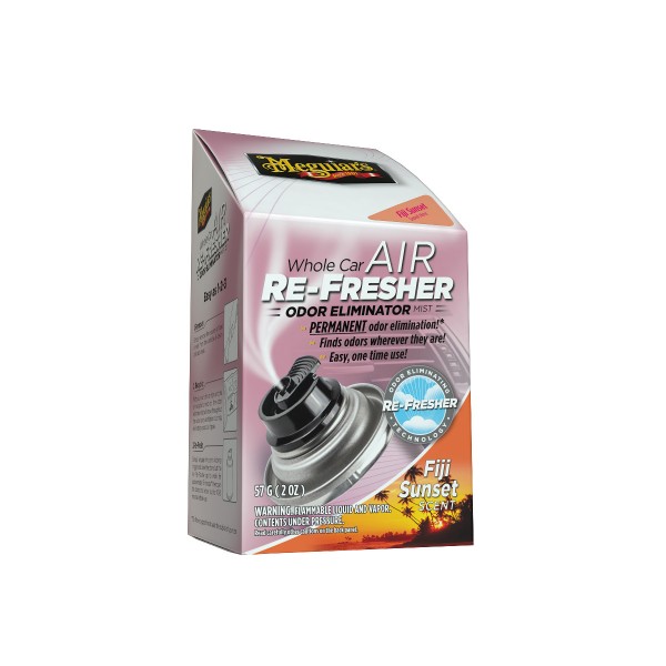 Meguiar 's Air Re-Fresher Odor Eliminator - Black Chrome Scent - čistič klimatizácia + pohlcovač pachov + osviežovač vzduchu, vôňa 