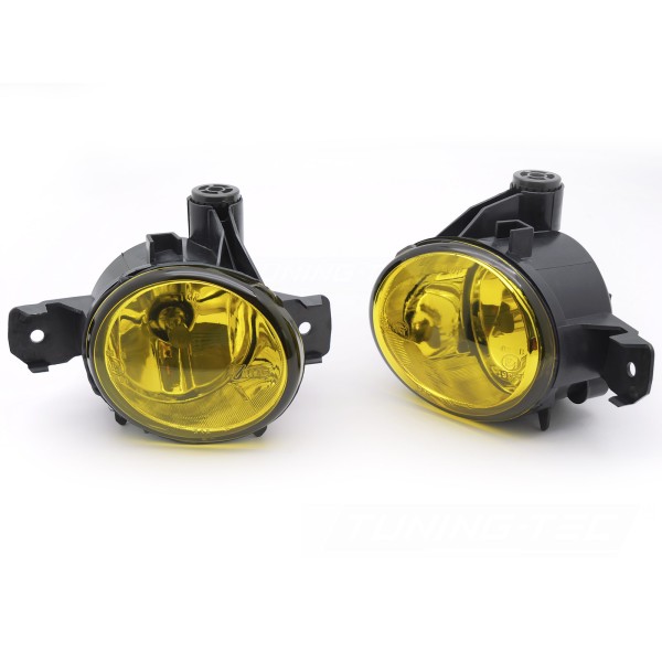 BMW E87/E88 2004 - 2013 s M-Tech nárazníkom - Hmlové svetlá ŽLTÁ