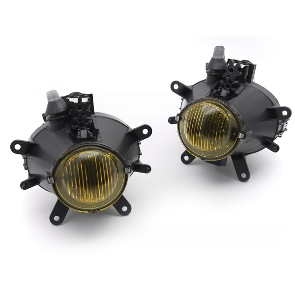 BMW E46 LCI 2001-2005 SEDAN/TOURING - Hmlové svetlá ŽLTÁ