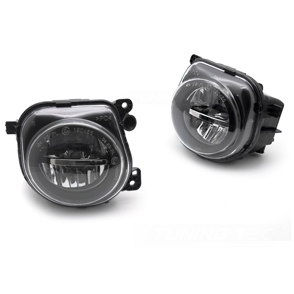 BMW F10/F11 LCI 2013-2016 - Hmlové svetlá LED ČÍRA