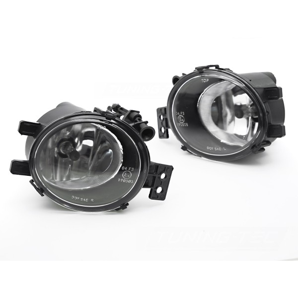 BMW E82/E88 LCI 2011-2013 - Hmlové svetlá ČÍRA