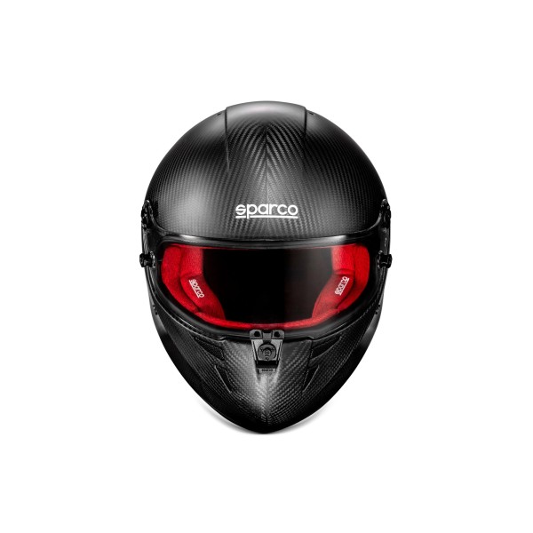 Karbonová prilba Sparco STEALTH RF CARBON, s homologáciou FIA, farba: čierno-červená