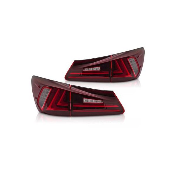 LEXUS IS II 06-13 - zadné LED svetlá červené
