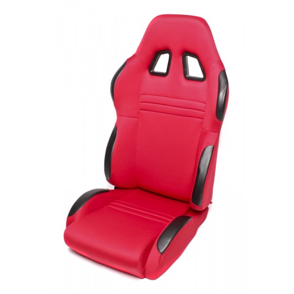TA Technix športová sedačka sklopná červena pravá Alcantara