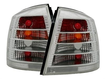 Zadné číre lampy Opel Astra G 3 / 5d kryštál