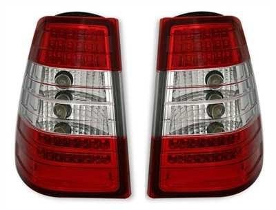 MERCEDES E W124 T - Zadné svetlá Ledkové - Červené