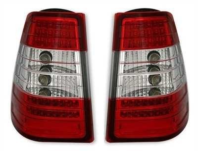 MERCEDES E W124 T - Zadné svetlá Ledkové - Červené