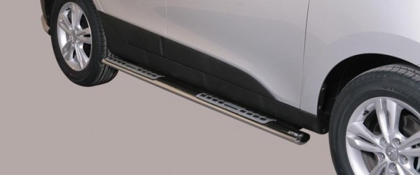 Hyundai ix35 - Nerez bočné dizajnové nášľapy