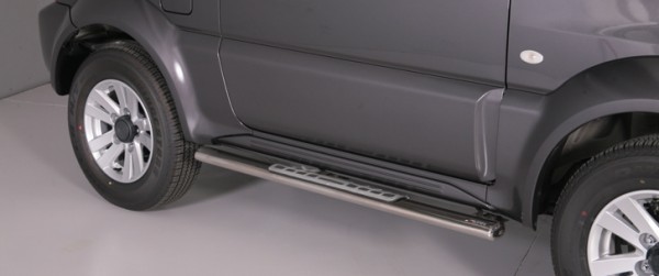 Suzuki Jimny od 2012 - Nerez bočné dizajnové nášľapy