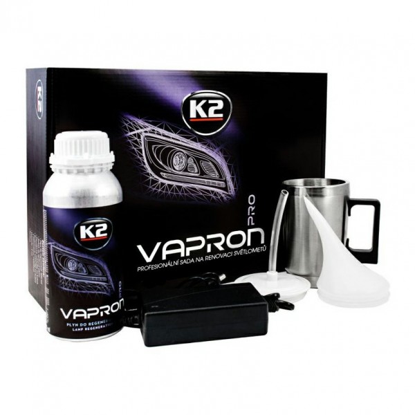 K2 VAPRON PRO - profesionálna sada na renováciu svetlometov