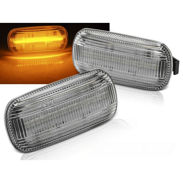 Audi A4 Bočné smerovky LED- bielej