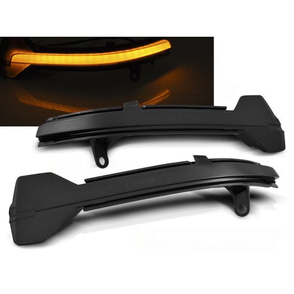 BMW 7 F01 LCI 12-15 - LED dynamické blikače do zrkadiel dymovej