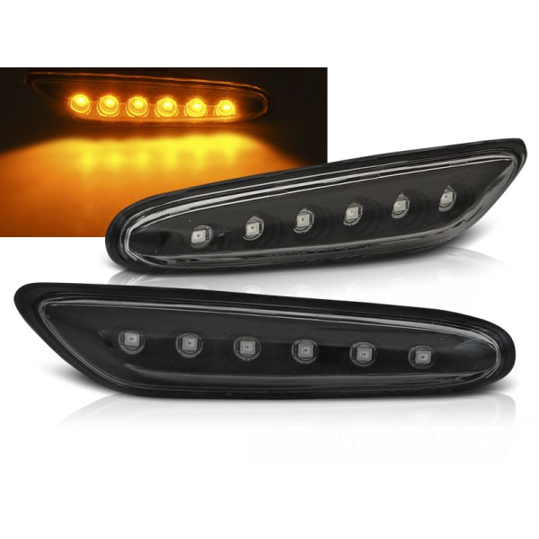 BMW E46 01-05 - LED blikače čierne