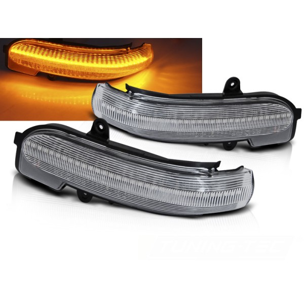 MERCEDES W203 T203 CL203 00-07 - LED blikače do zrkadiel