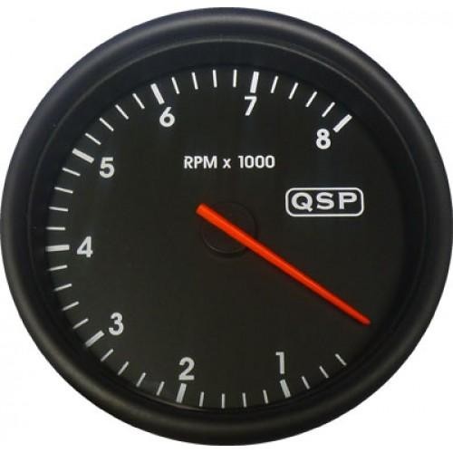 Prídavný budík QSP - Otáčkomer 8000 rpm