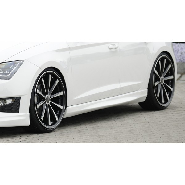 Rieger bočný prah mont. strana ľavá pro Seat Leon FR 5F 5-dver., 5-dver. (ST/Combi), r.v. 01/13-, plast ABS bez povrchovej úpravy