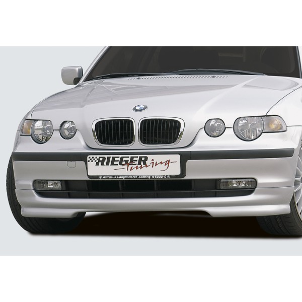 Rieger spojler pod predný nárazník pre BMW rad 3 E46 compact po faceliftu, r.v. 02/02-, plast ABS bez povrchovej úpravy