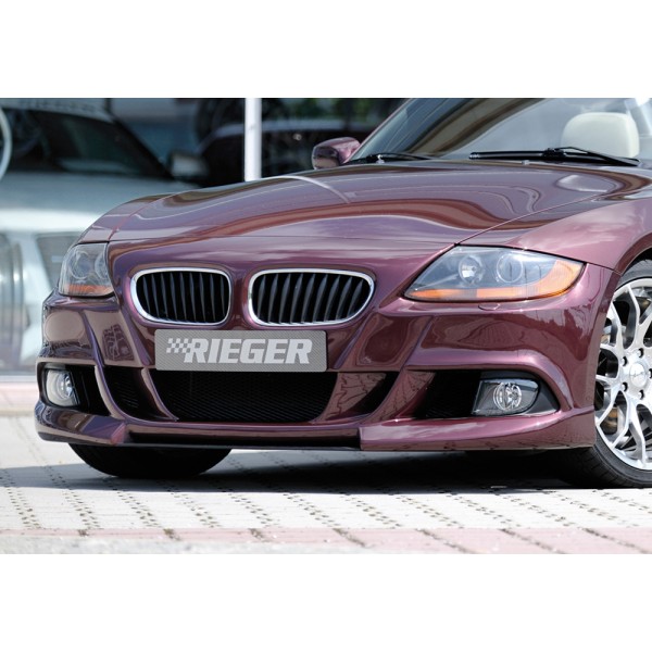 Rieger kompletný predný nárazník pro BMW Z4 E85 roadster pred faceliftom, plast ABS bez povrchovej úpravy