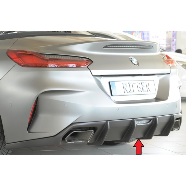 Rieger vložka zadného nárazníka pre BMW Z4 G29, G4Z roadster, plast ABS bez povrchovej úpravy