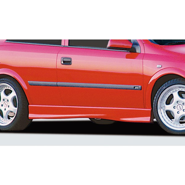 Rieger bočný prah mont. strana pravá pro Opel Astra G 3-dver., hatchback, notchback, plast ABS bez povrchovej úpravy