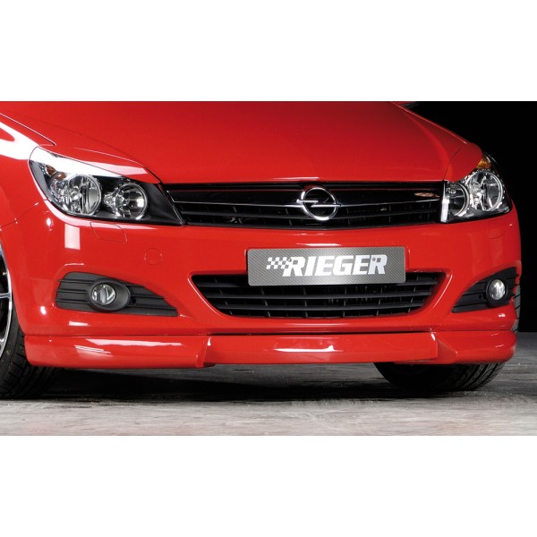Rieger spojler pod predný nárazník pre Opel Astra H GTC, Twin-Top 3-dver., kabriolet, r.v. 09/05-, plast ABS bez povrchovej úpravy