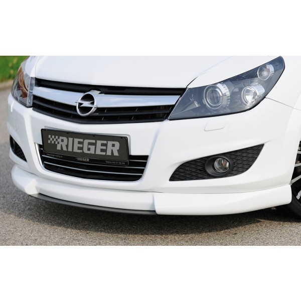 Rieger spojler pod predný nárazník pre Opel Astra H 5-dver., caravan, hatchback, notchback, r.v. 03/04-, plast ABS bez povrchovej úpravy
