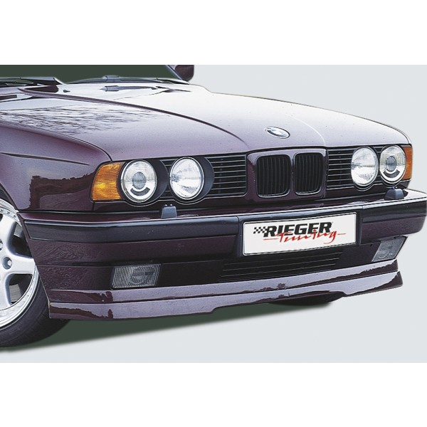 Rieger spojler pod predný nárazník pre BMW rad 5 E34 sedan, touring, r.v. 00/88-07/96, plast ABS bez povrchovej úpravy