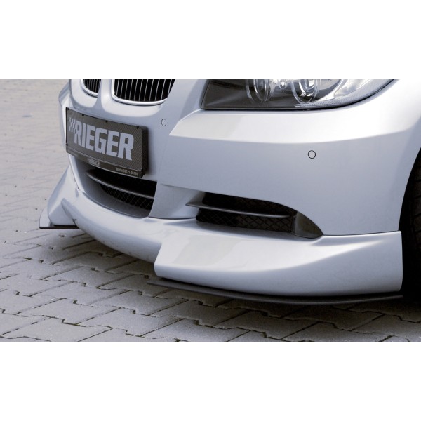 Rieger spojler pod predný nárazník pre BMW rad 3 E90, E91 sedan, touring pred faceliftom, r.v. 03/05-08/08, 08/05-08/08, plast ABS bez povrchovej úpravy