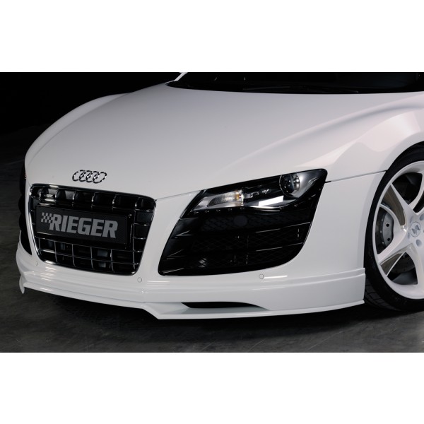 Rieger spojler pod predný nárazník pre Audi R8 42 kupé, spyder, r.v. 04/07-, plast ABS bez povrchovej úpravy