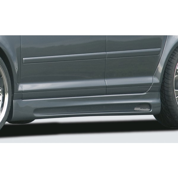 Rieger bočný prah mont. strana ľavá pro Audi A3 8P 5-dver., Sportback, r.v. 03/03-, plast ABS bez povrchovej úpravy, s prelisom a výrezom