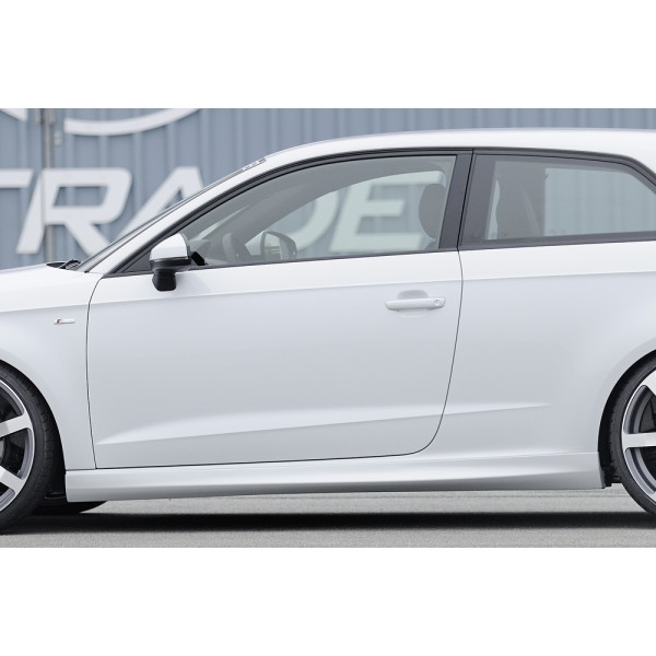 Rieger bočný prah mont. strana ľavá pro Audi A3 8V 3-dver. (convertible 8V7), 3-dver. (hatchback 8V1) vr. faceliftu, r.v. 07/12-08/16, 09/16-, plast ABS bez povrchovej úpravy