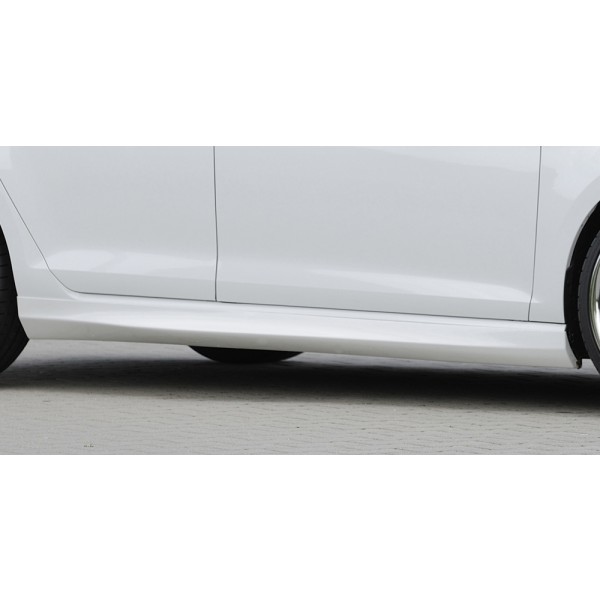 Rieger bočný prah mont. strana ľavá pro Volkswagen Golf 6 vr. GTD, GTI 3-dver., 5-dver., kabriolet, variant, plast ABS bez povrchovej úpravy