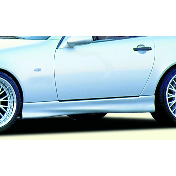 Rieger bočný prah mont. strana pravá pro Mercedes SLK R170 roadster, r.v. 01/01-, 09/96-12/00, plast ABS bez povrchovej úpravy