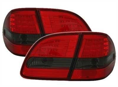 MERCEDES E W211 - Zadné svetlá Ledkové - Červené / Dymové