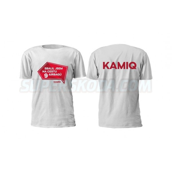 Škoda auto - oficiálne pánske tričko KAMIQ