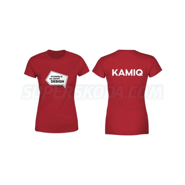 Škoda auto - oficiálne dámske tričko KAMIQ