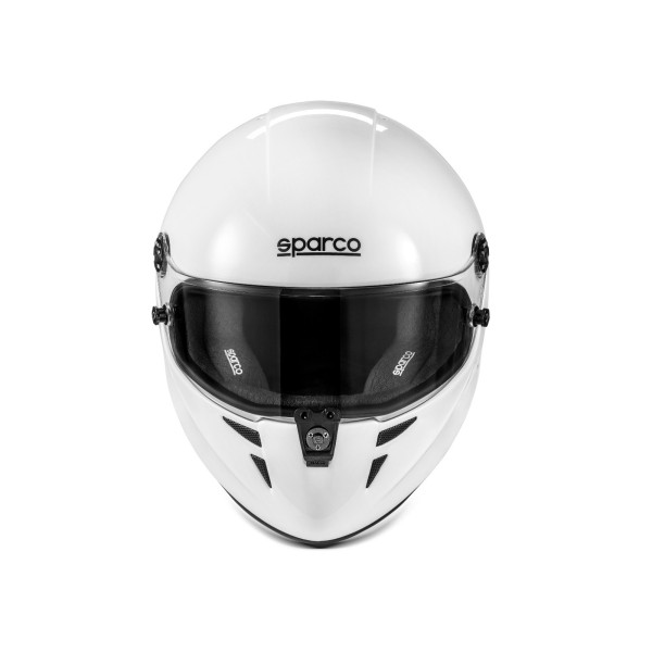 Kartingová Prilba Sparco STEALTH, s homologáciou FIA, farba: biela
