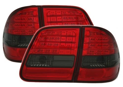 MERCEDES W210 E Kombi - Zadné svetlá Ledkové - Červené / Dymové