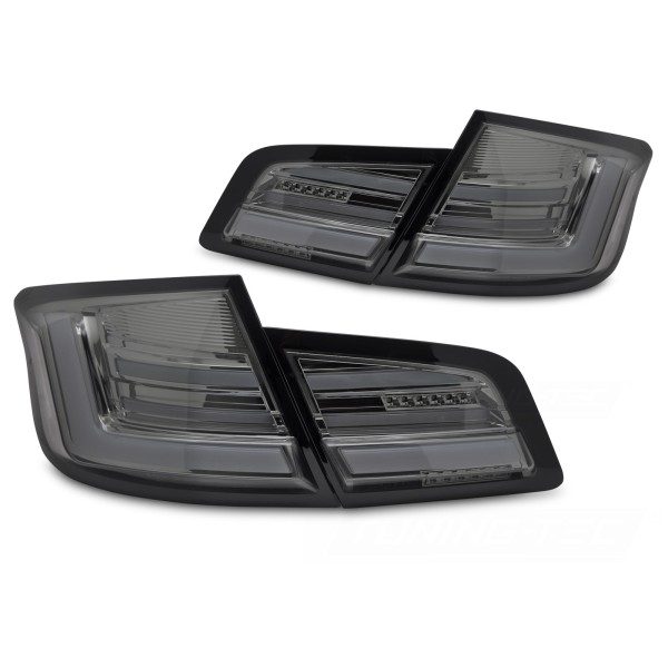 BMW F10 2010-2013 - Zadná LED BAR svetla dymová SEQ